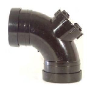 110mm x 90 deg Double Socket Access Bend