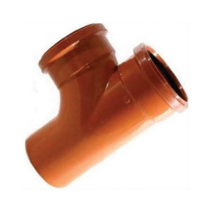 160mm x 90 deg Double Socket Junction