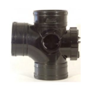 110mm x 92 deg Solvent Triple Socket Access Branch (50mm Boss)