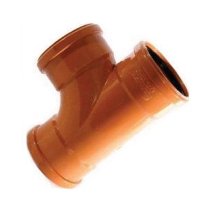 110mm x 90 deg Triple Socket Junction