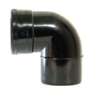 110mm x 90 deg Short Solvent Bend Double Socket