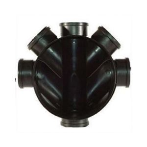 460mm dia Chamber Base c/w 110mm inlets/outlets