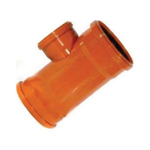 160mm x 110mm 90 deg Triple Socket Junction